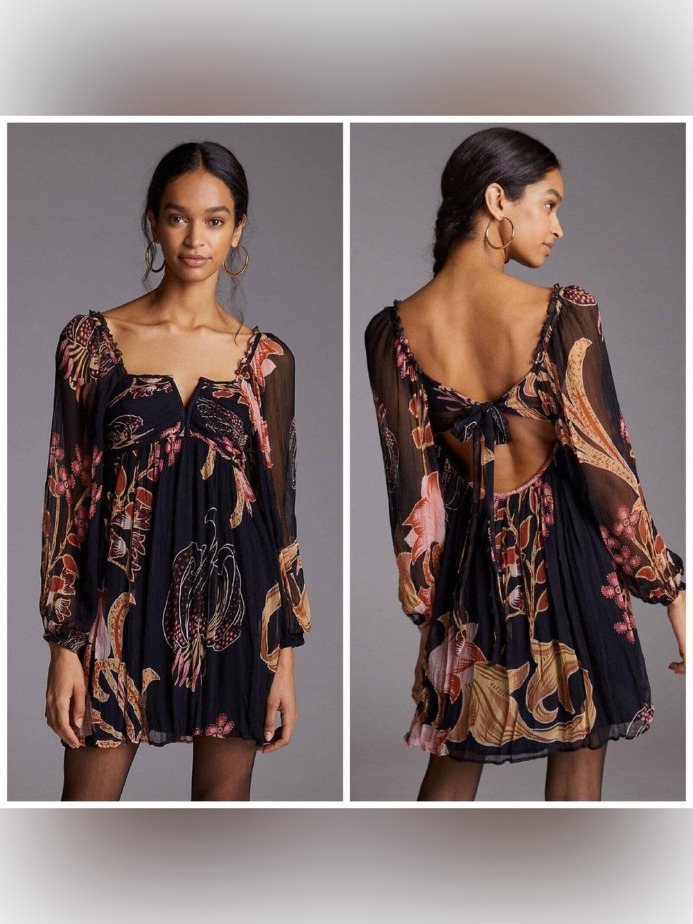 NWOT Anthropologie Women’s Babydoll Dress